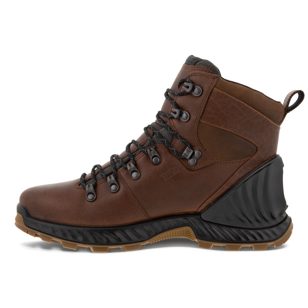 Botas Hombre - ECCO Exohike Retro Hiker - Marrom - DOX981736